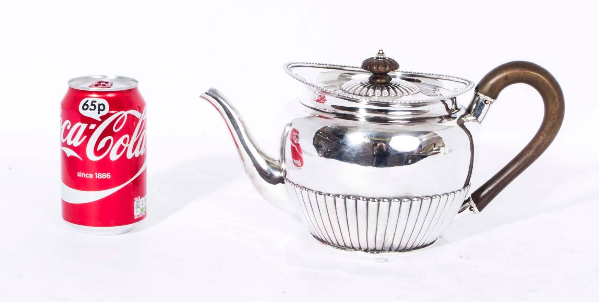 Antique Sterling Silver Teapot Paul Storr, 1826 5