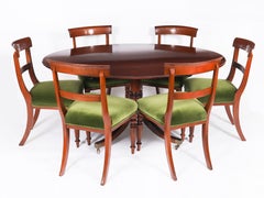 Vintage Oval Dining Table by William Tillman 20th Century