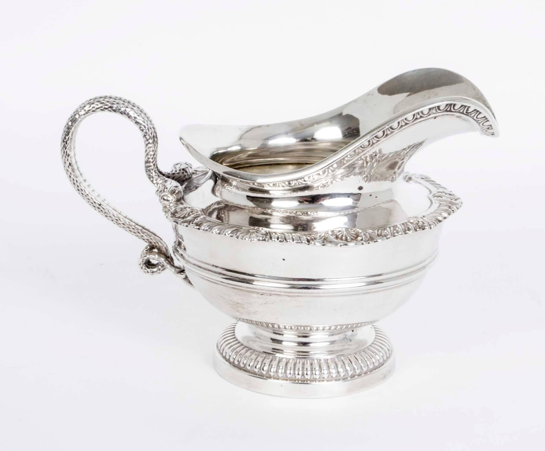 Antique Silver Tea Coffee Set of Five Paul Storr Style, 1917 In Excellent Condition In London, GB