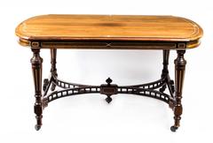 Antique Inlaid Rosewood Centre Occasional Table, circa 1880