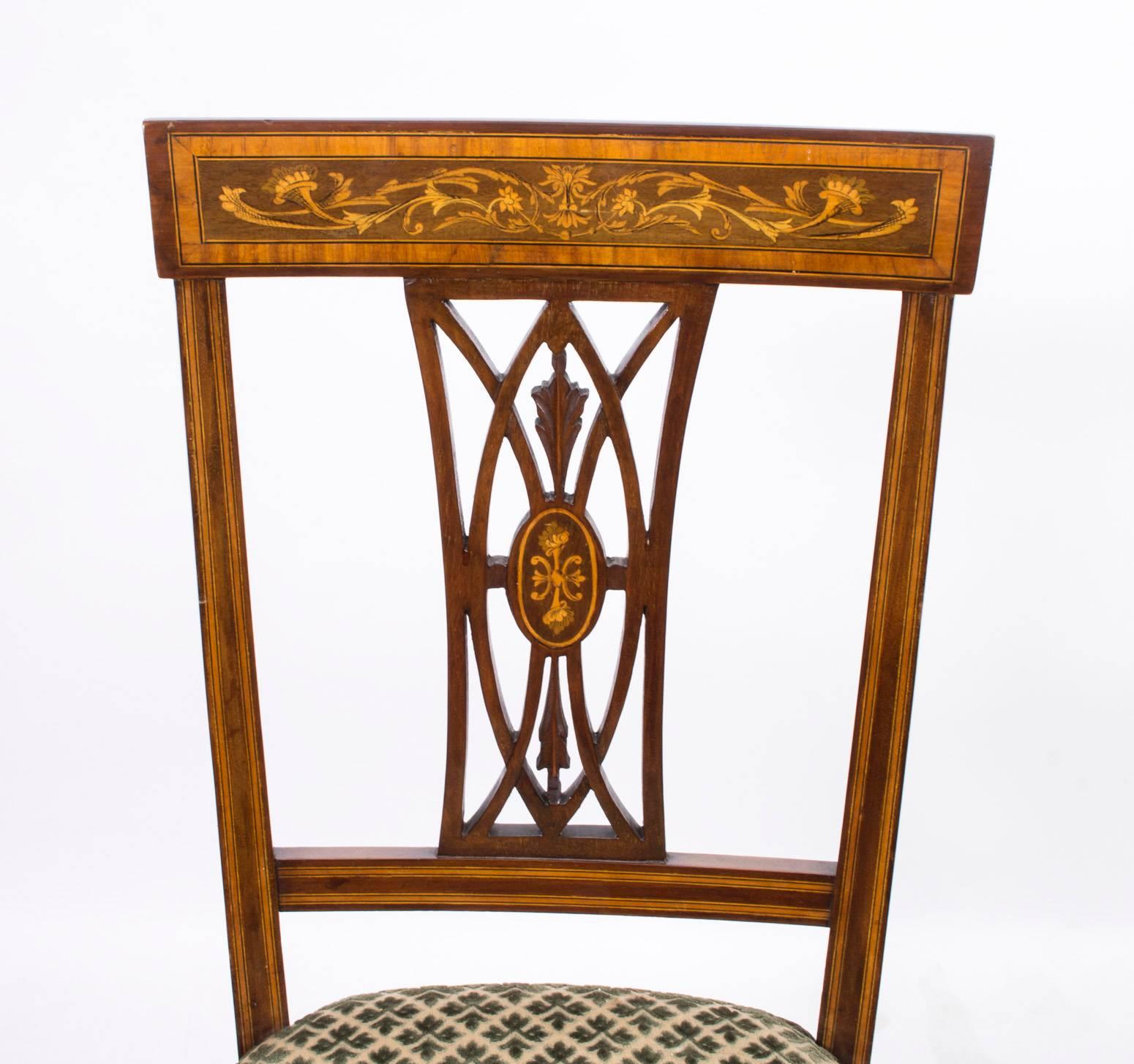 antique mahogany dining chairs