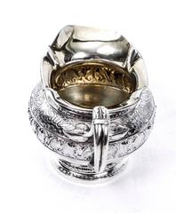 Antique Sterling Silver Cream Jug by John Bridge, 1825