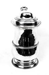 Antique English George III Silver Tankard John Moore, 1770