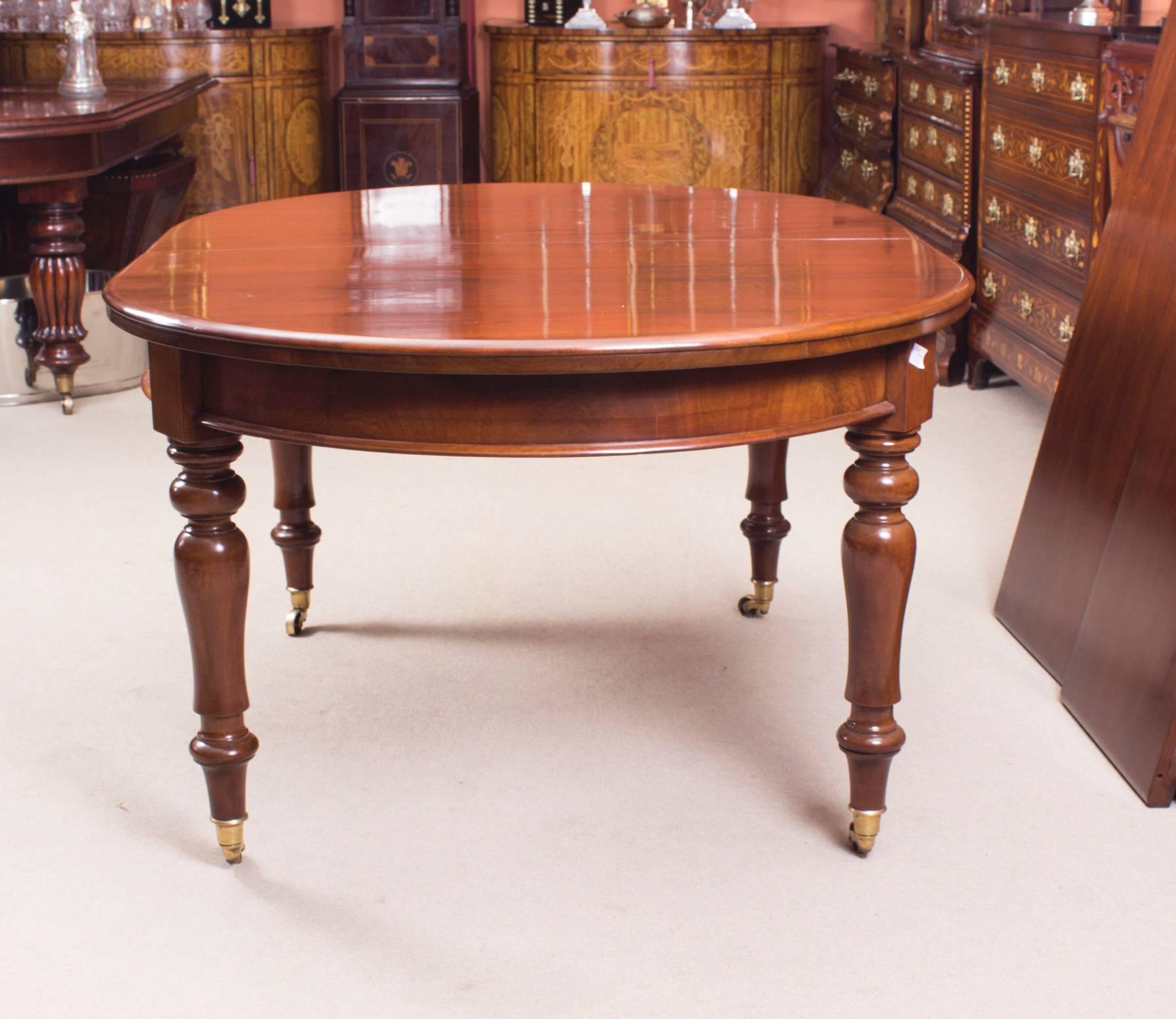 Antique Victorian Mahogany Dining Table C1880 and Eight Chairs 1