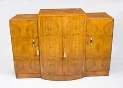 1920s Art Deco Cocktail Sideboard Cabinet Epstein