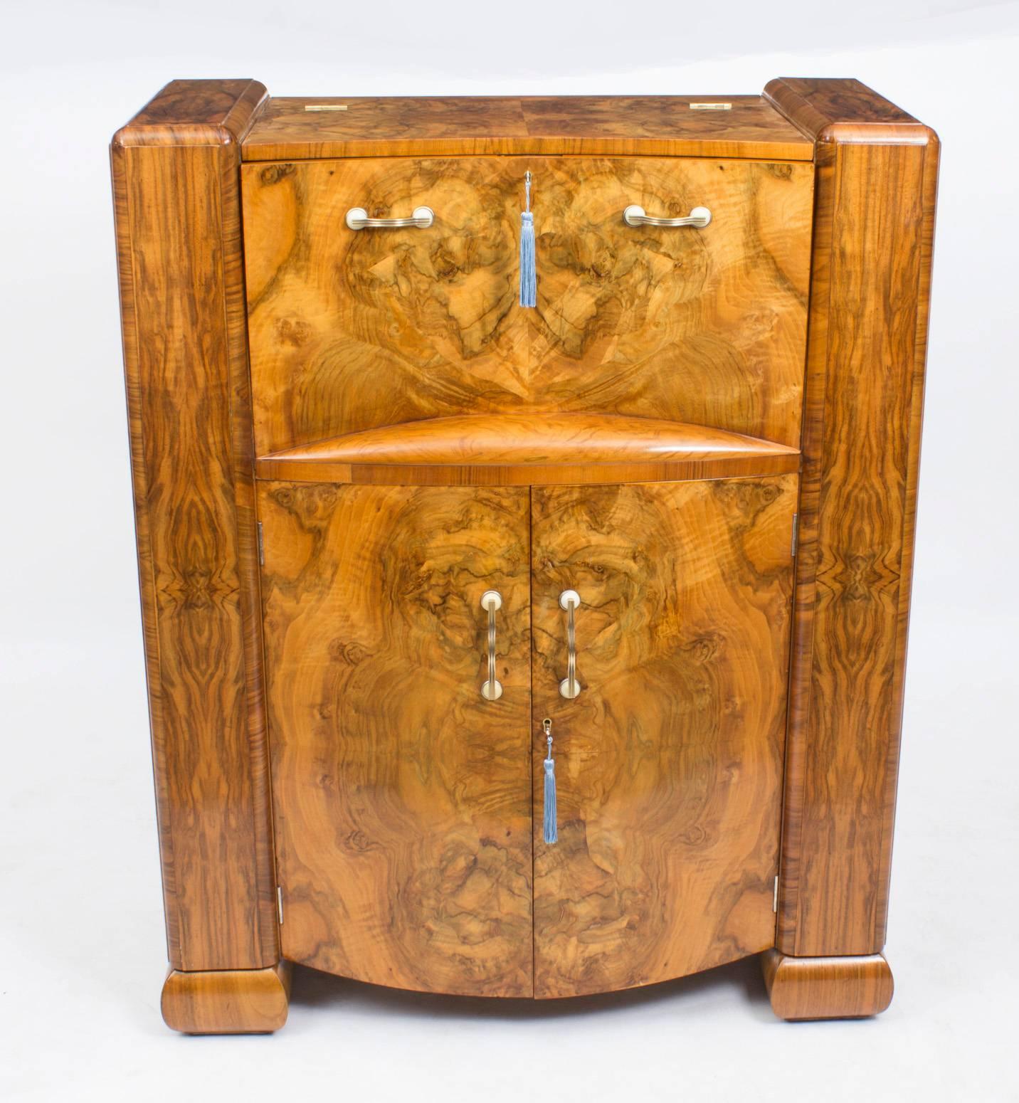 art deco drinks cabinet