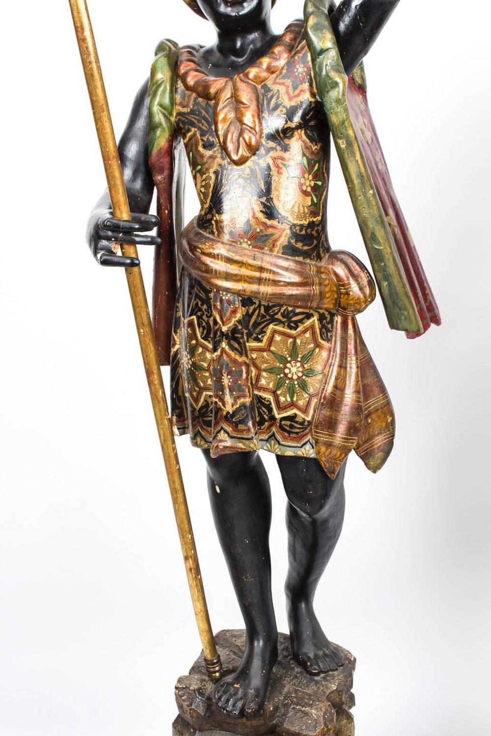 Antique Pair of Blackamoor Figures, circa 1870 For Sale at 1stdibs