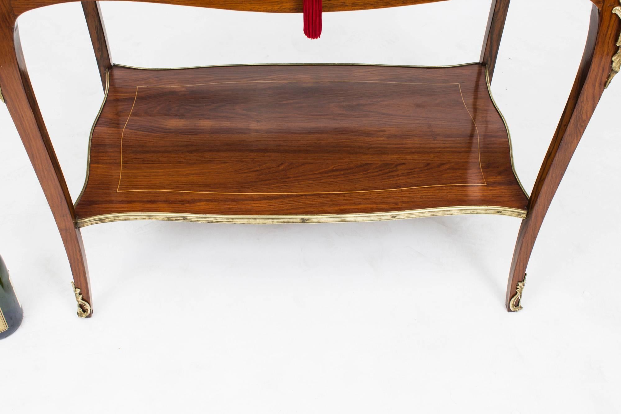 antique bijouterie display table