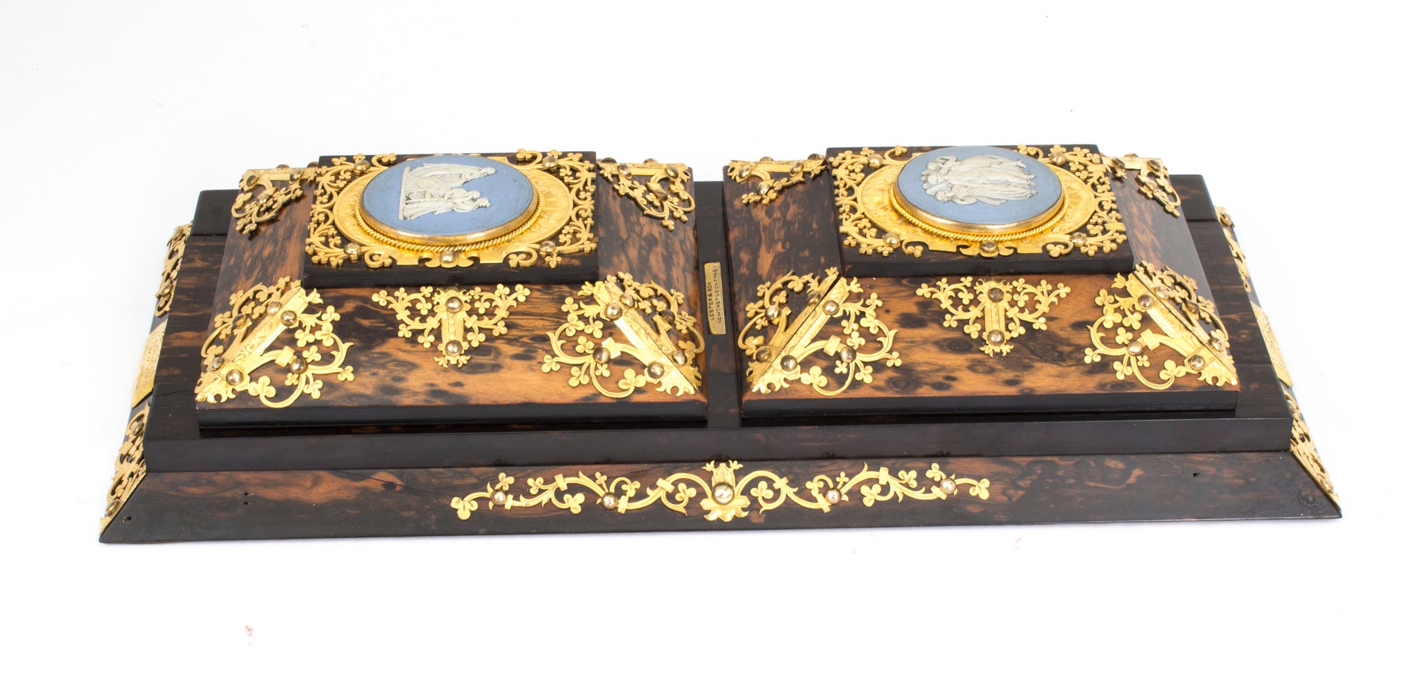 Antique Victorian Betjemann S Jasperware Book Slide Circa 1880 At 1stdibs