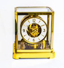 Vintage Atmos Jaeger Le Coultre Mantle Clock, circa 1970