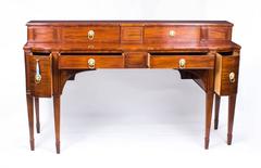 19th Century Regency Flame Mahogany Sideboard