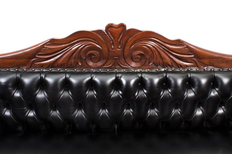 Antique William Iv Mahogany And Leather Sofa Circa 1830 At 1stdibs