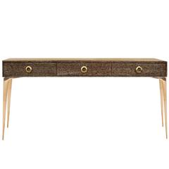 Three Drawer Stiletto Console Table 10