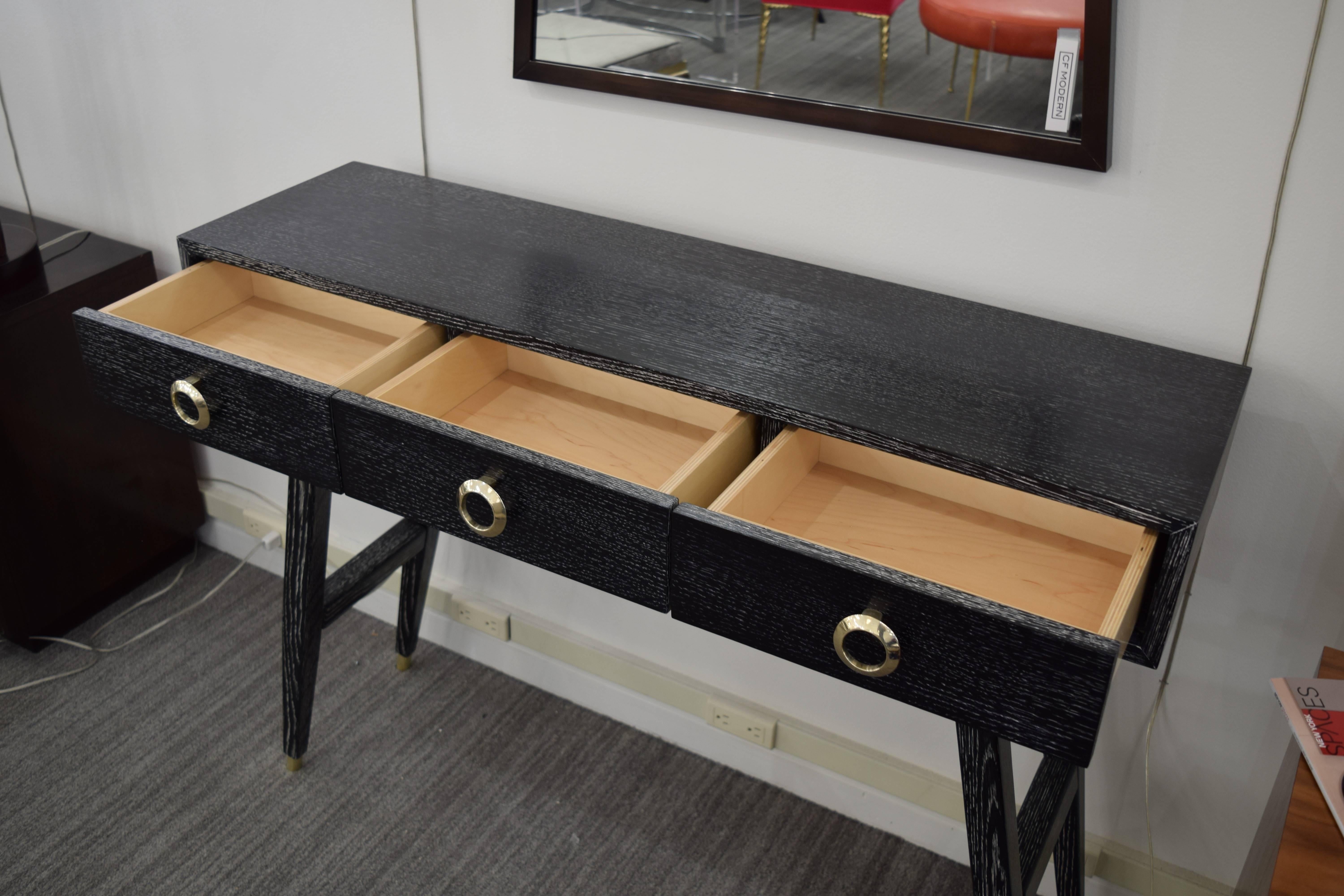 American Formation Three-Drawer Console For Sale