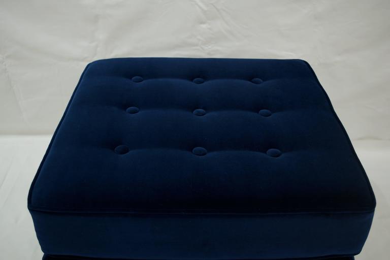 Pair of Cube Stiletto Ottomans For Sale at 1stdibs
