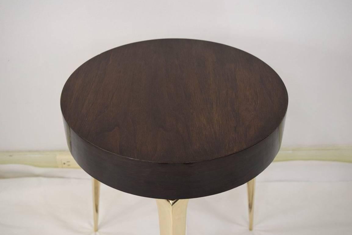 American Stiletto Tripod Side Table For Sale