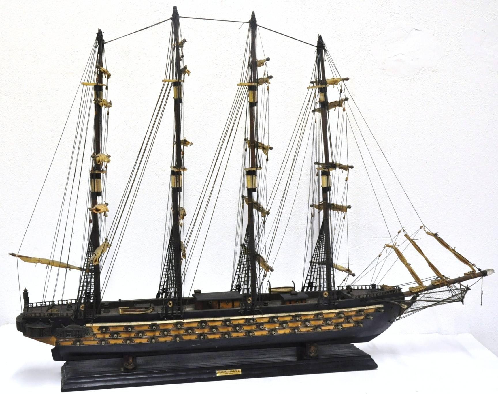 fragata espanola model ship value