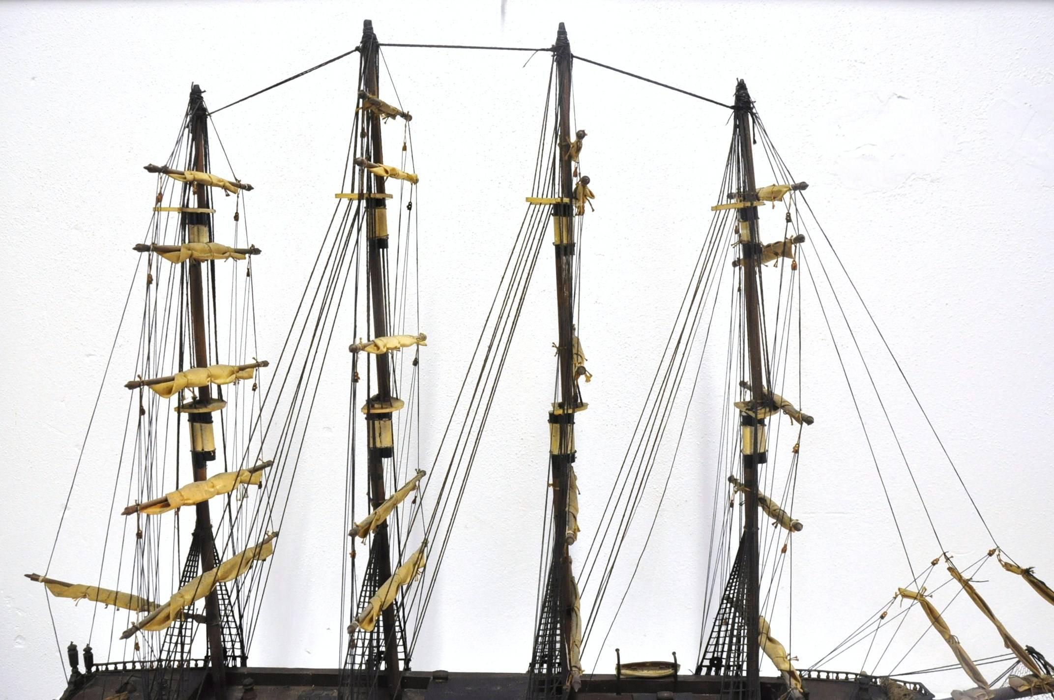 fragata espanola ano 1780 model ship value