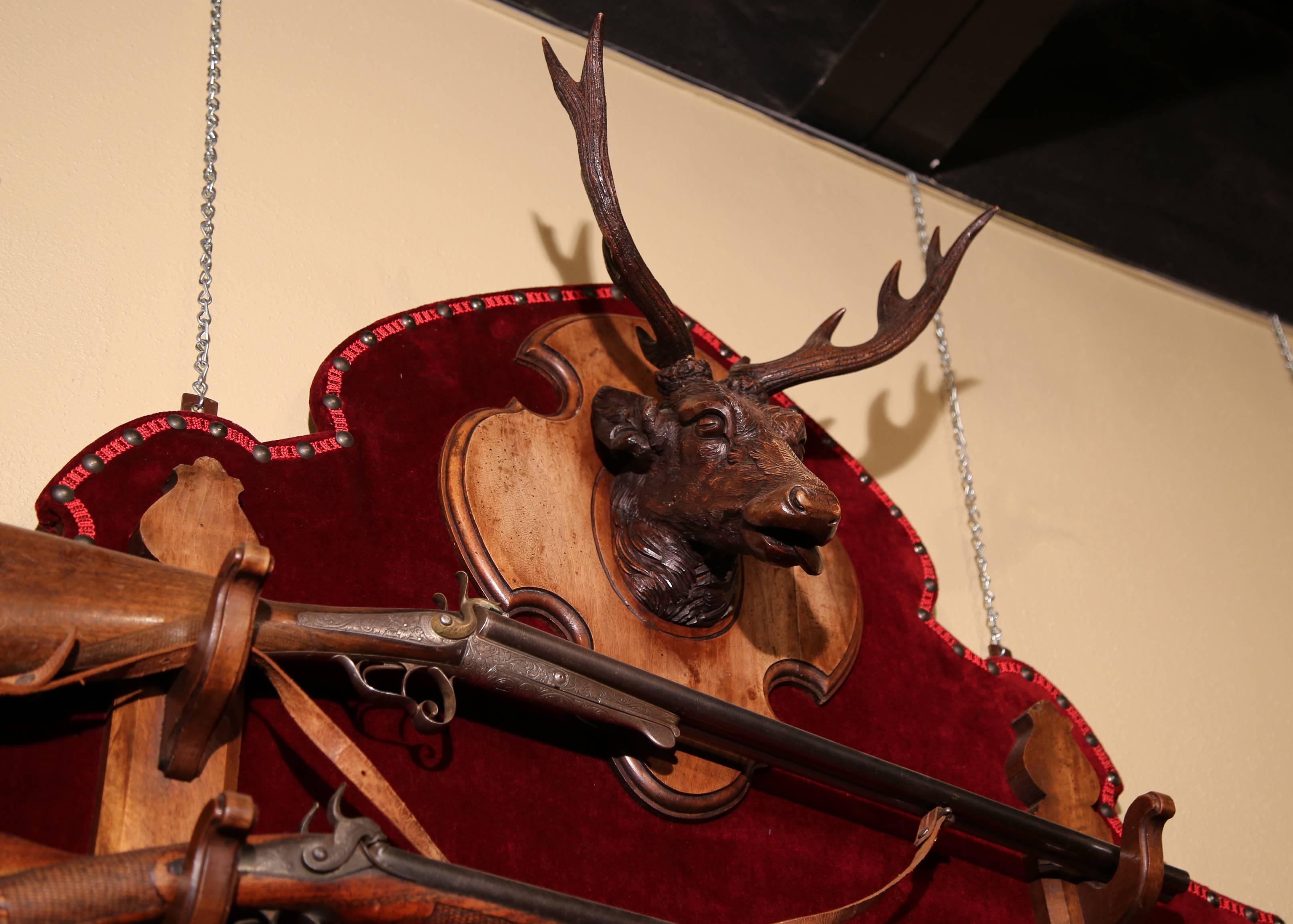 antique rifle wall mount