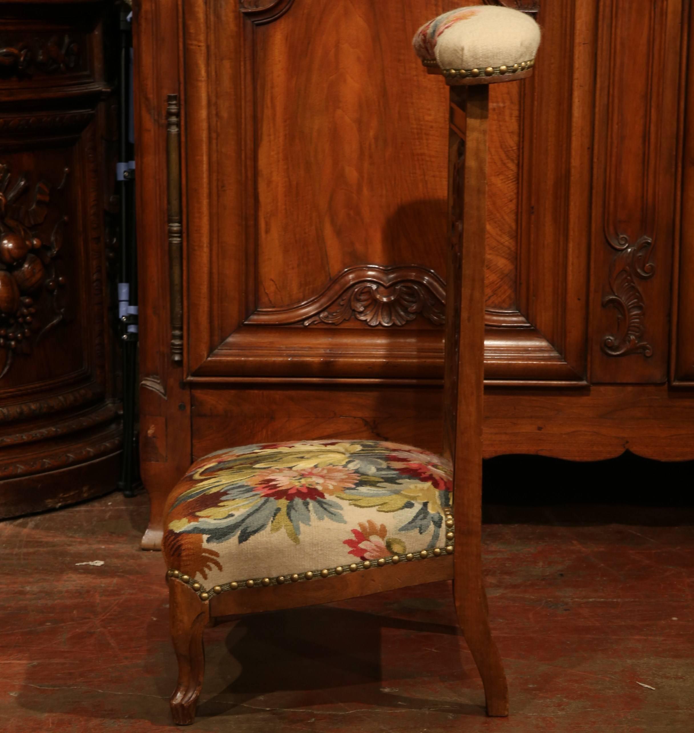 19th Century French Louis XV Carved Walnut 