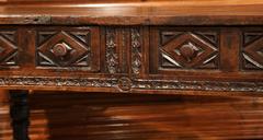 Early 18th Century Spanish Carved Walnut Console Table with Secret Drawer