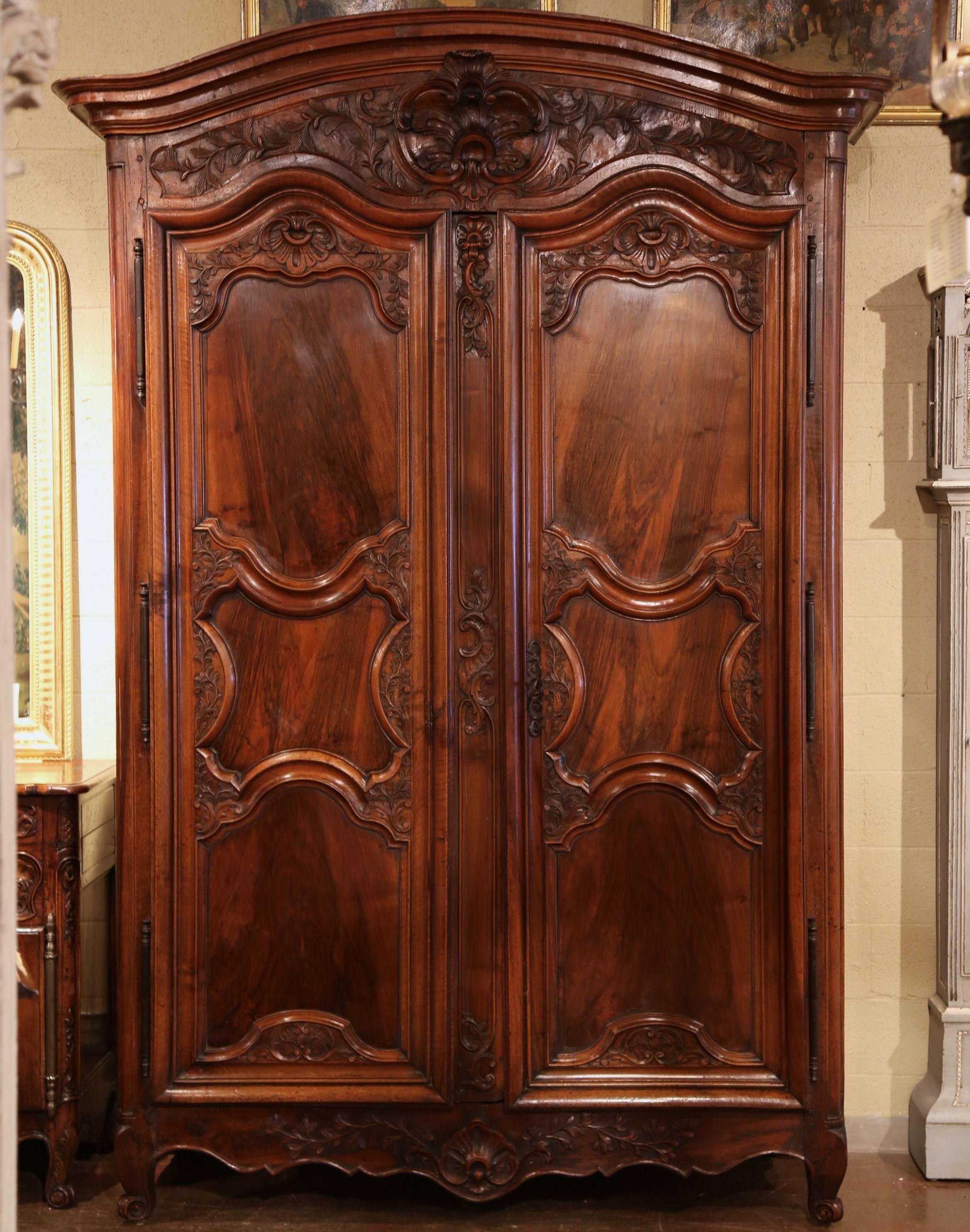 Add the elegance of old world France to your home with this tall, antique 