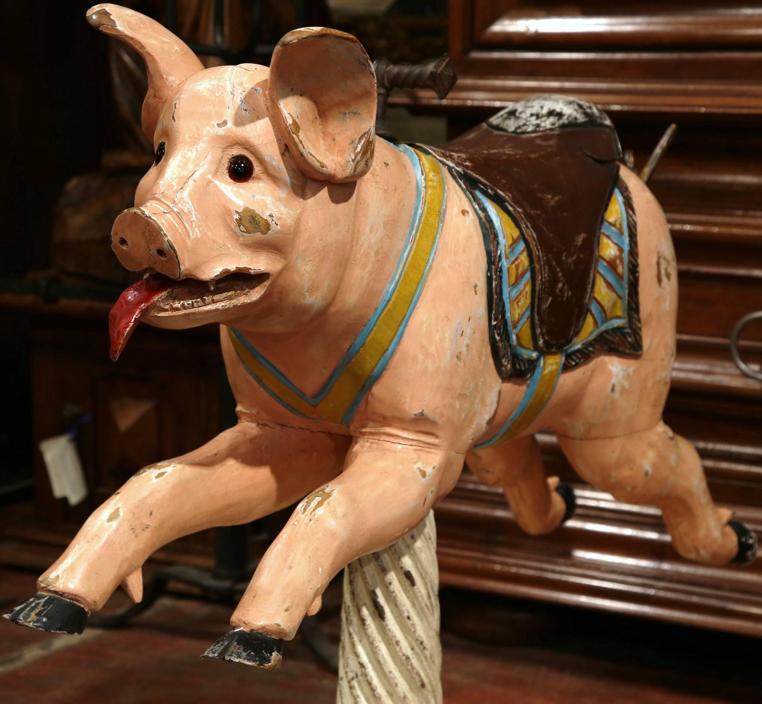carousel pig for sale