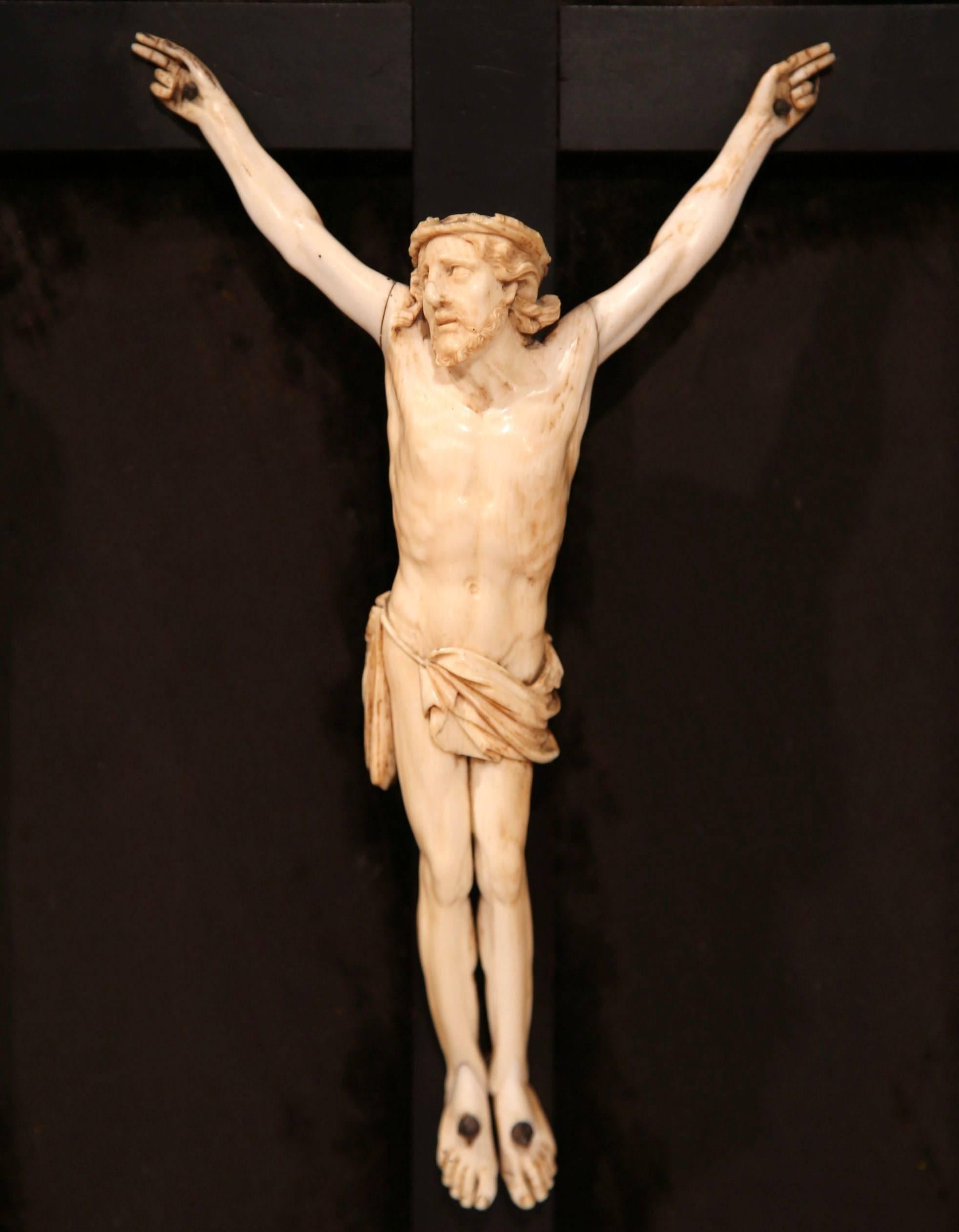 ivory crucifix for sale