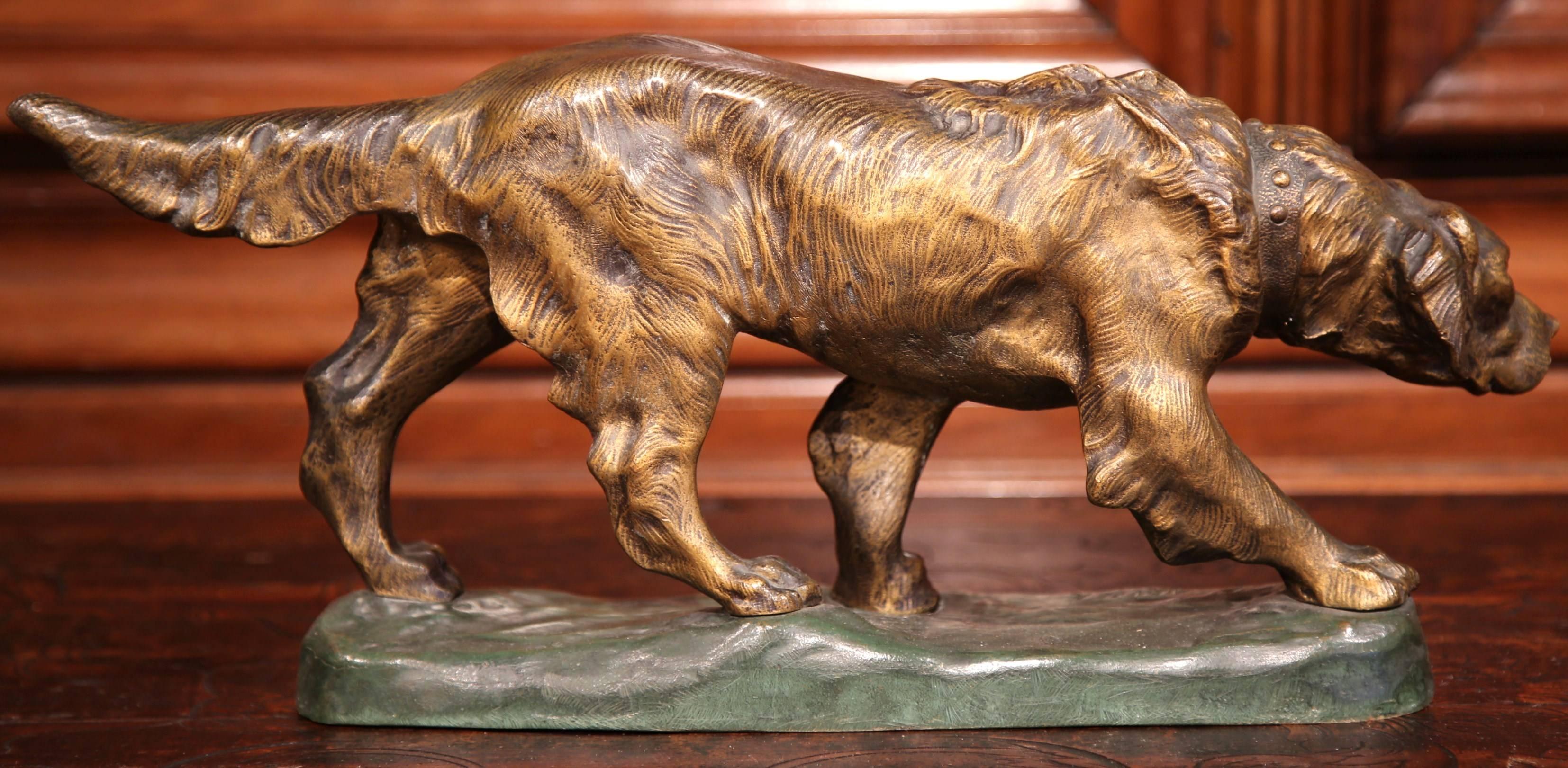 bronze cartier chien