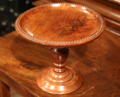 Early 20th Century French Carved Walnut Decorative Dish