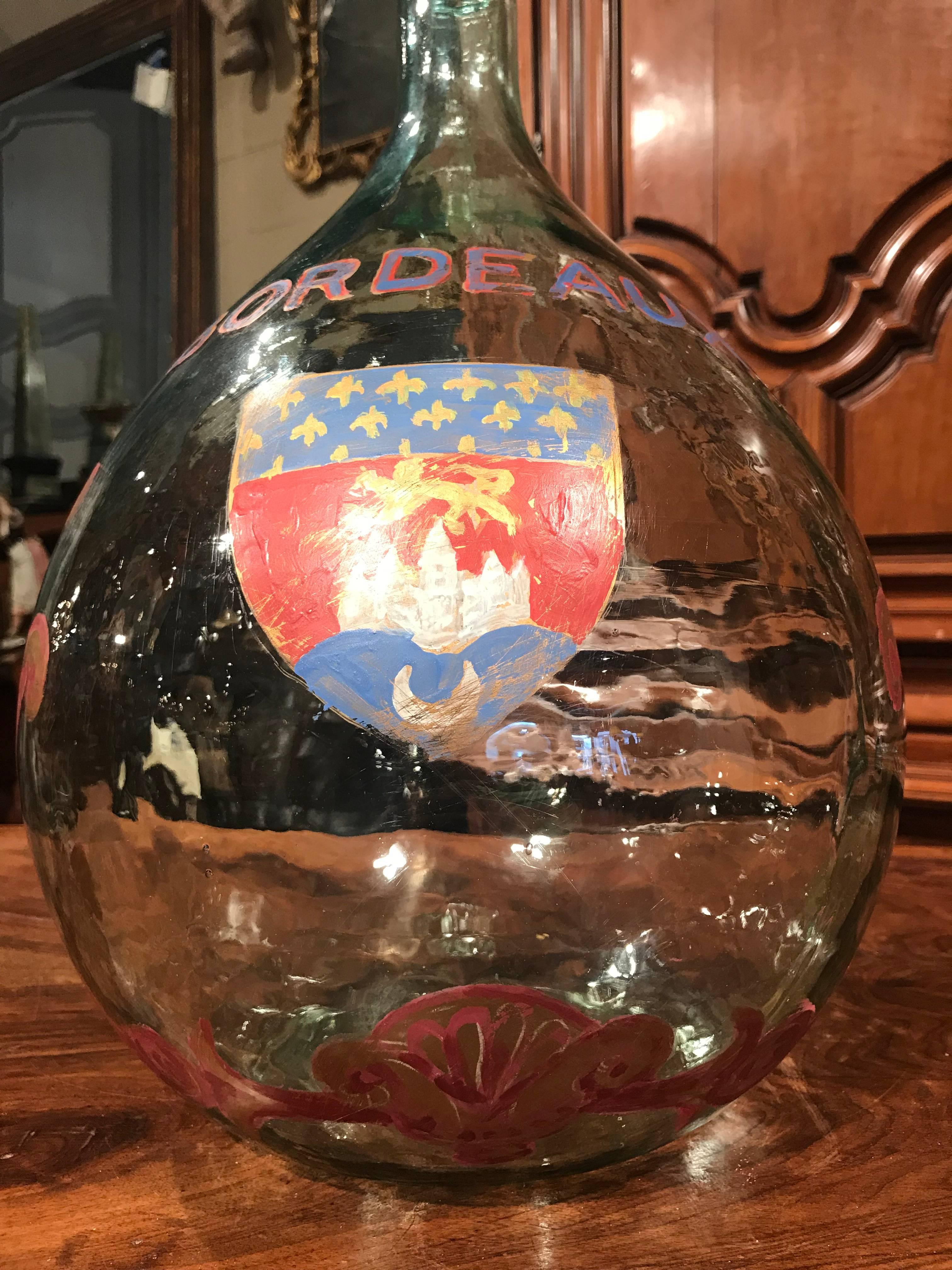 bordeaux glass bottle