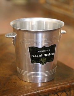 Mid-Century French Canard-Duchêne Aluminum Champagne Bucket