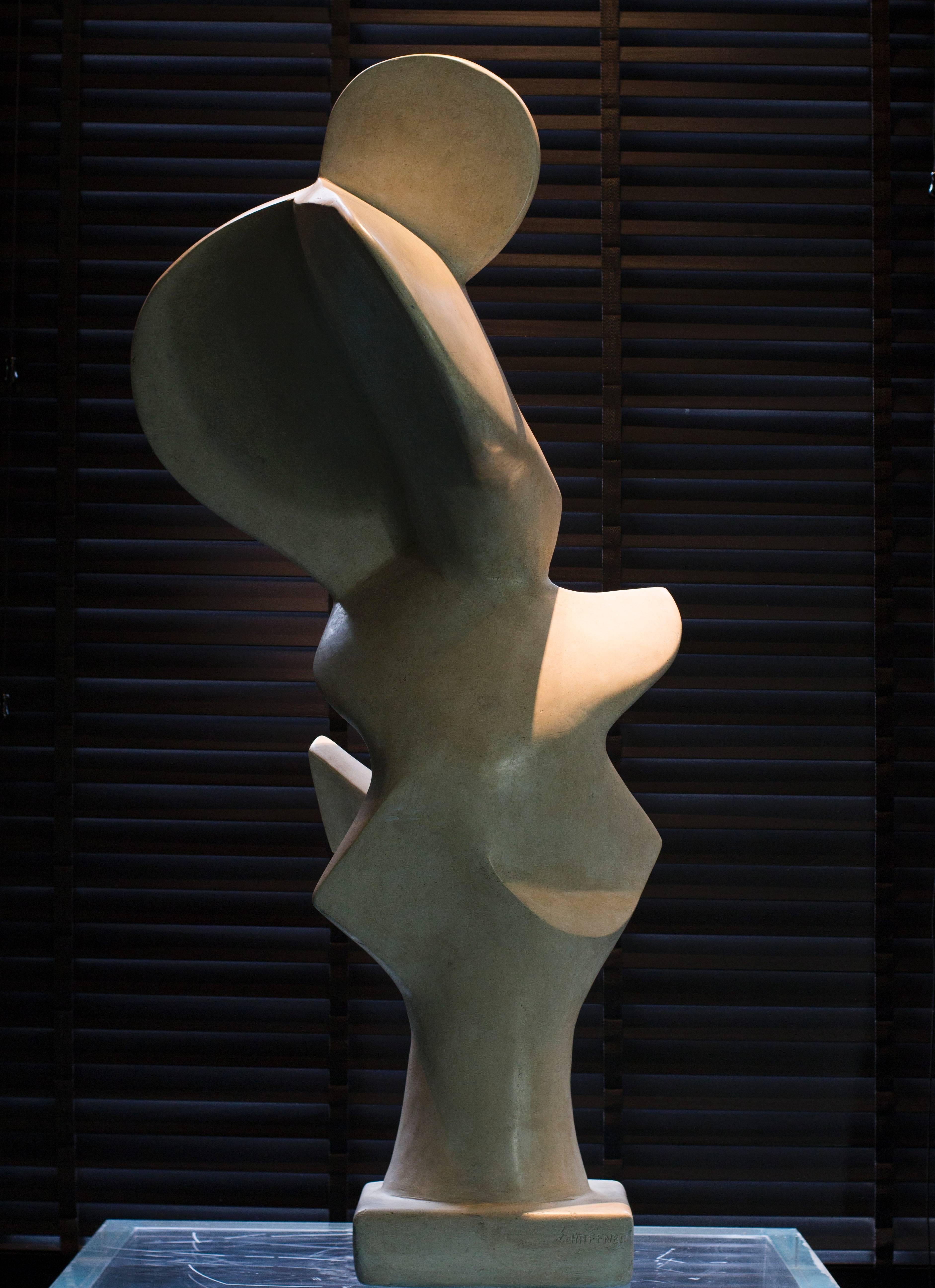 Mid-Century Modern 1970s Belgian Abstract Sculpture