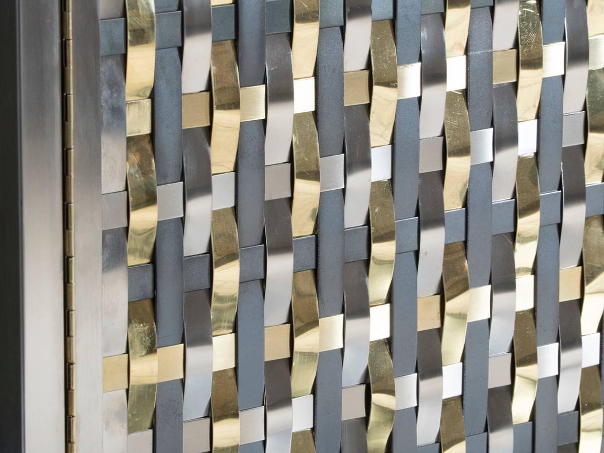 Intreccio Steel, Iron and Brass Band Cabinet Flair Edition 2