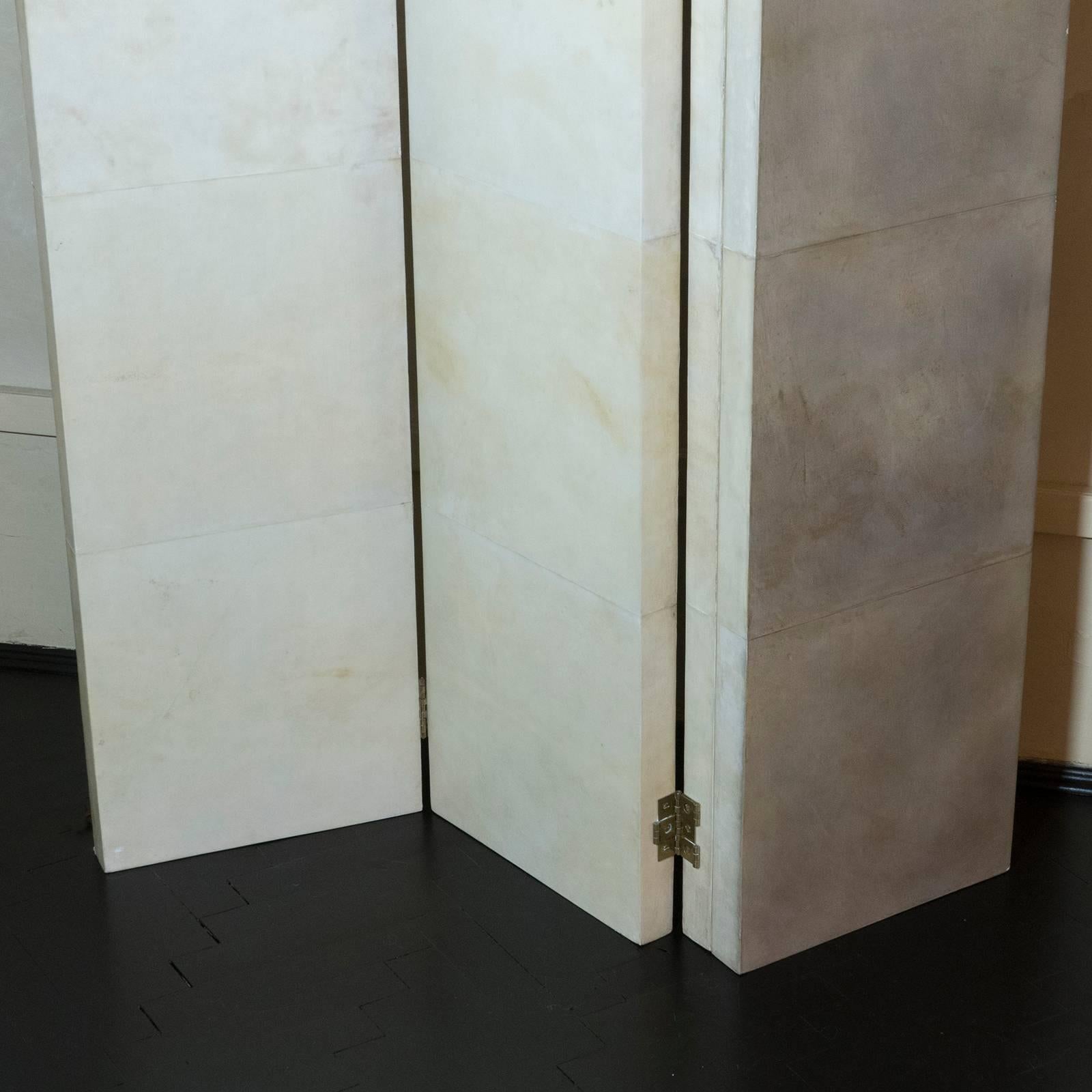 21st Century Parchment Screens In Excellent Condition For Sale In Firenze, IT