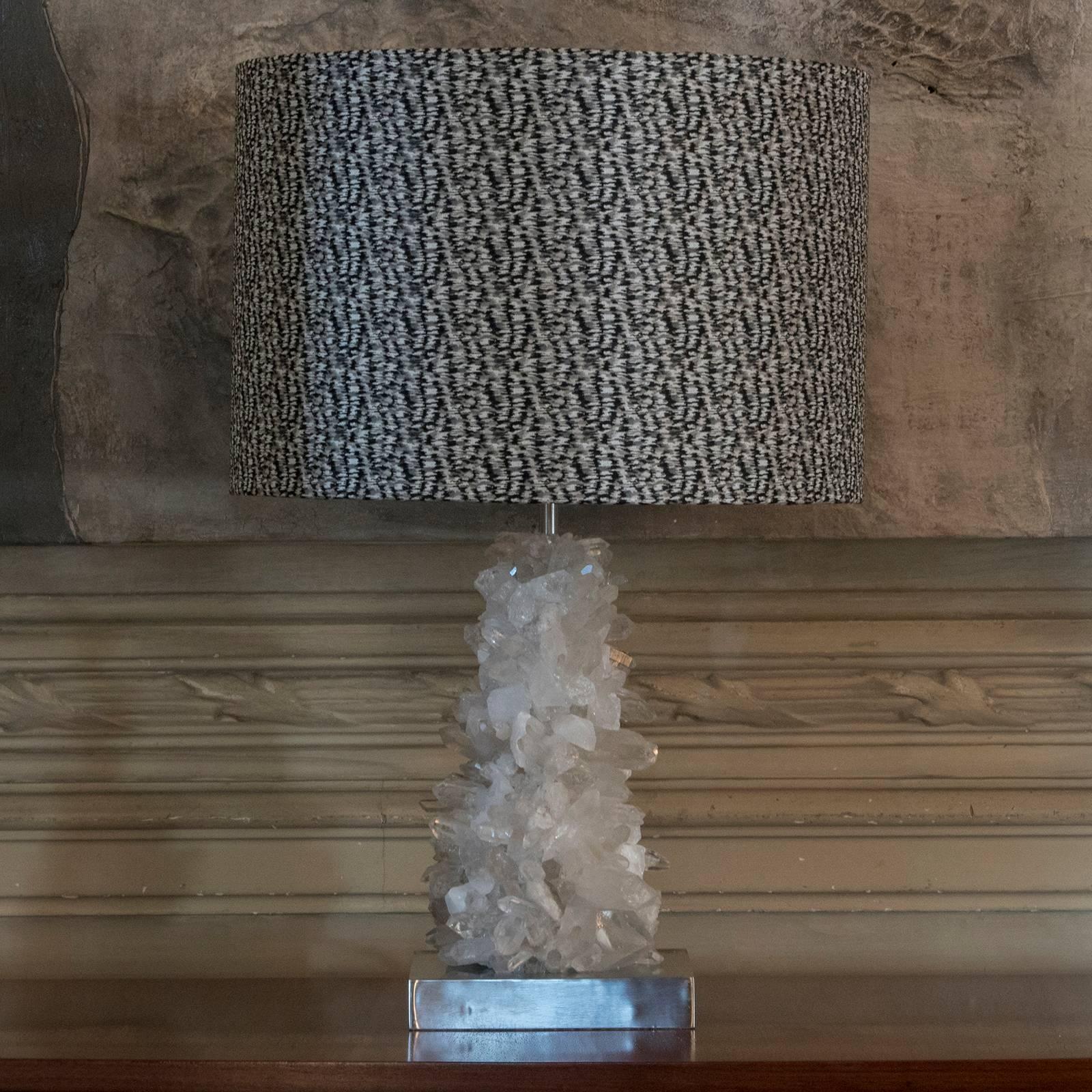 Flair Edition Pair of Crystal Lamps In Excellent Condition In Firenze, IT