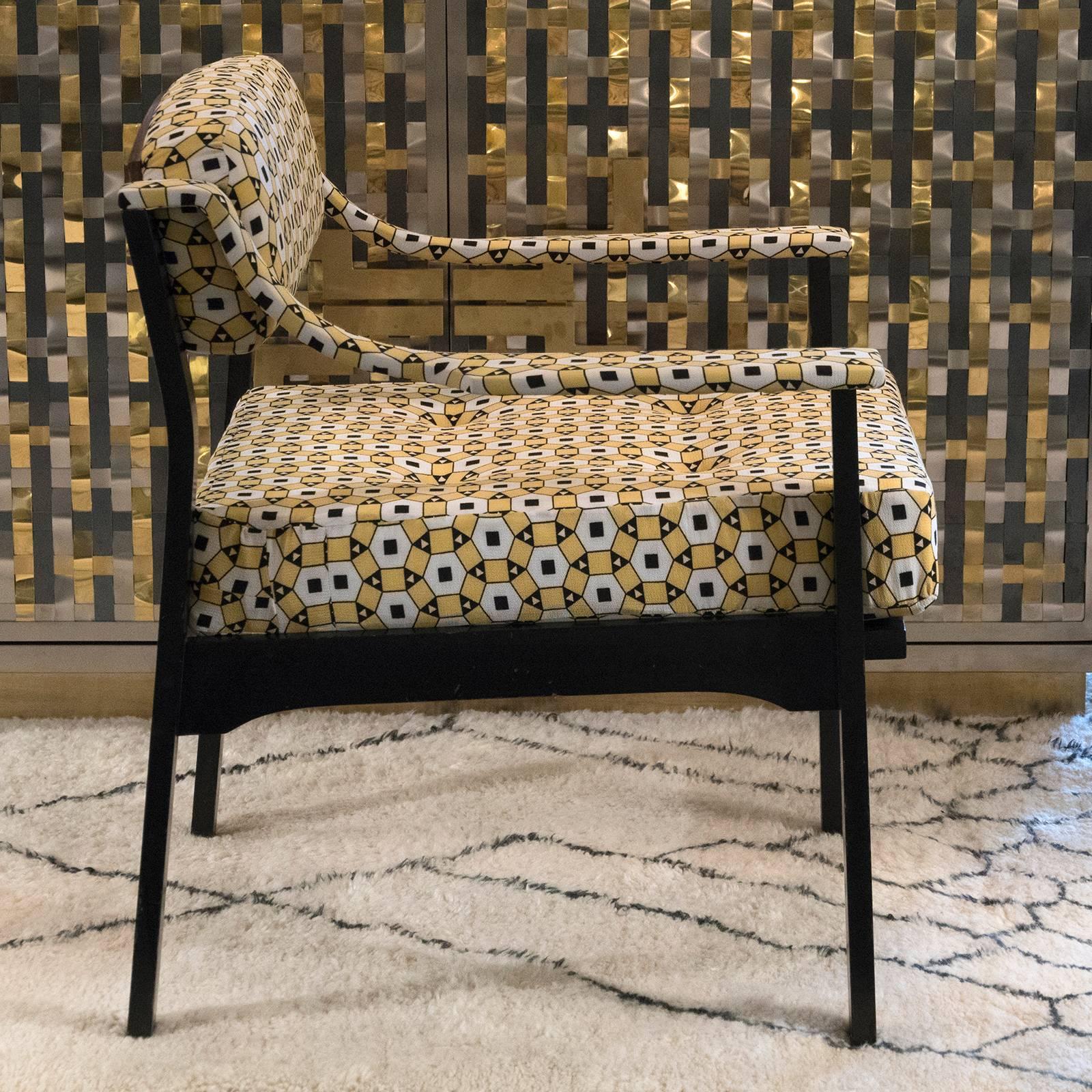 Mid-Century Modern 1950s Italian Lounge Chair