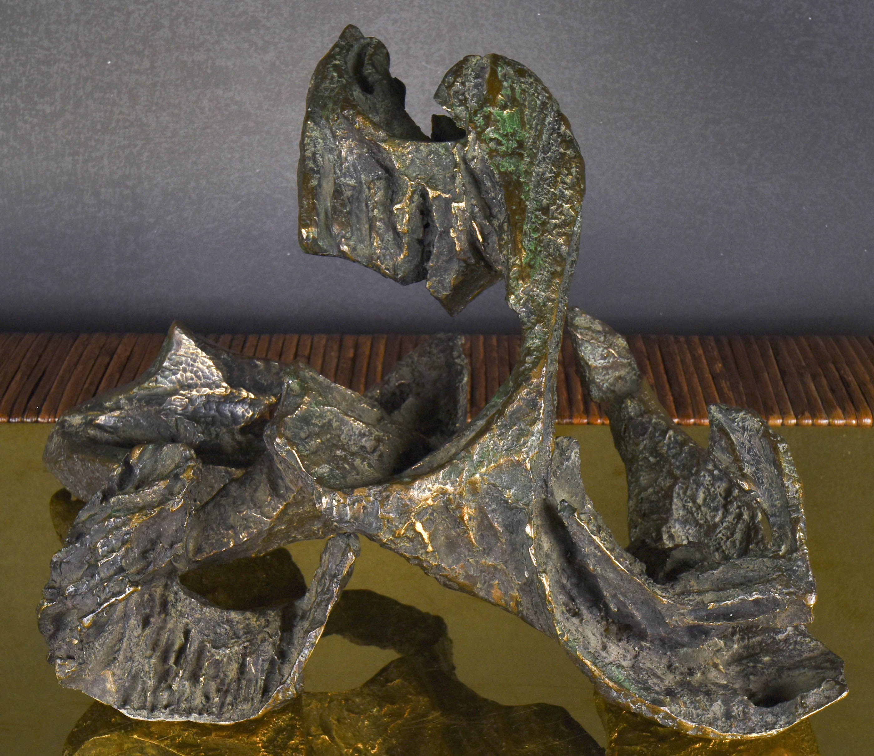 1970s Caroline Lee "Le Cheval" Bronze Sculpture