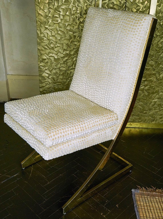 Z Dining Chairs Attributed to Milo Baughman