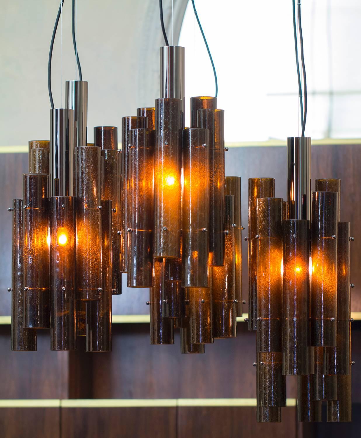 Chrome 2015, Venini for Flair Chandelier