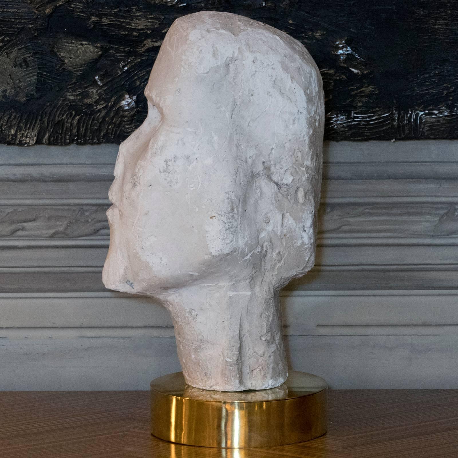 Modern 1960s Figurative Plaster Sculpture