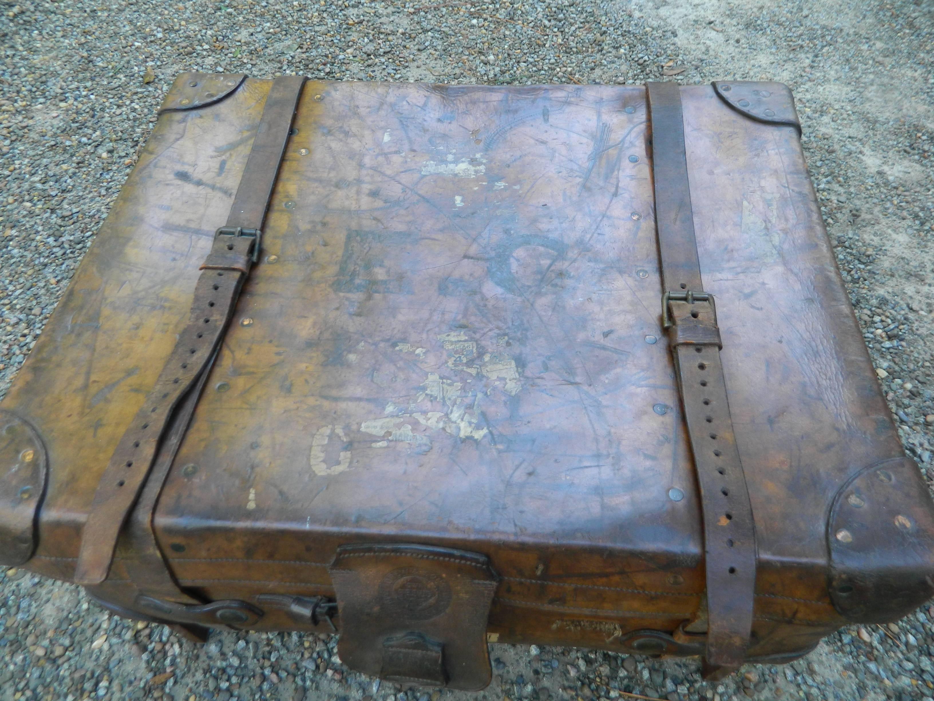 vintage suitcase coffee table