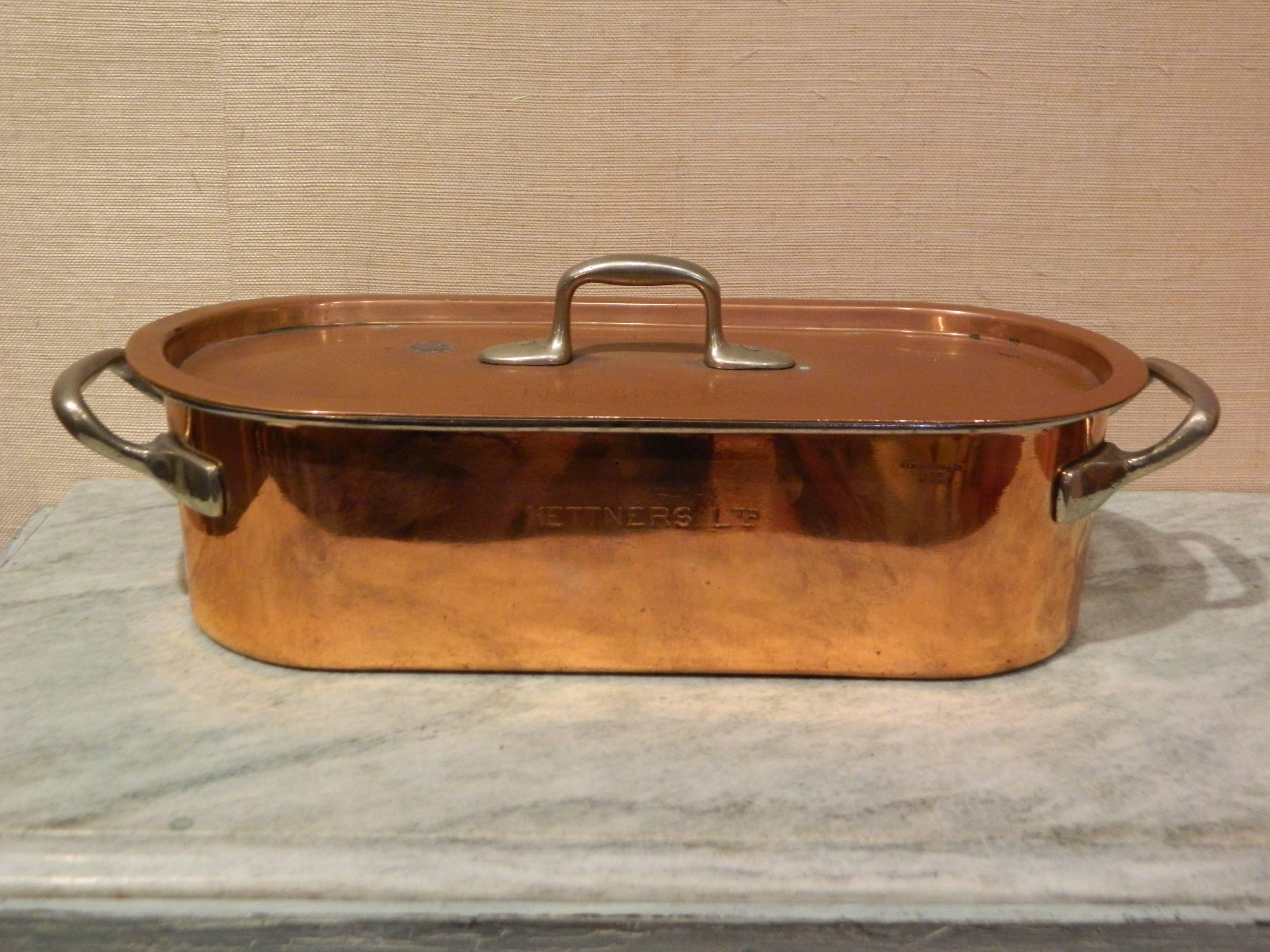 copper fish pan