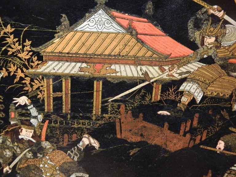 Chinoserie Papiere Mache Tray, 19th Century at 1stDibs