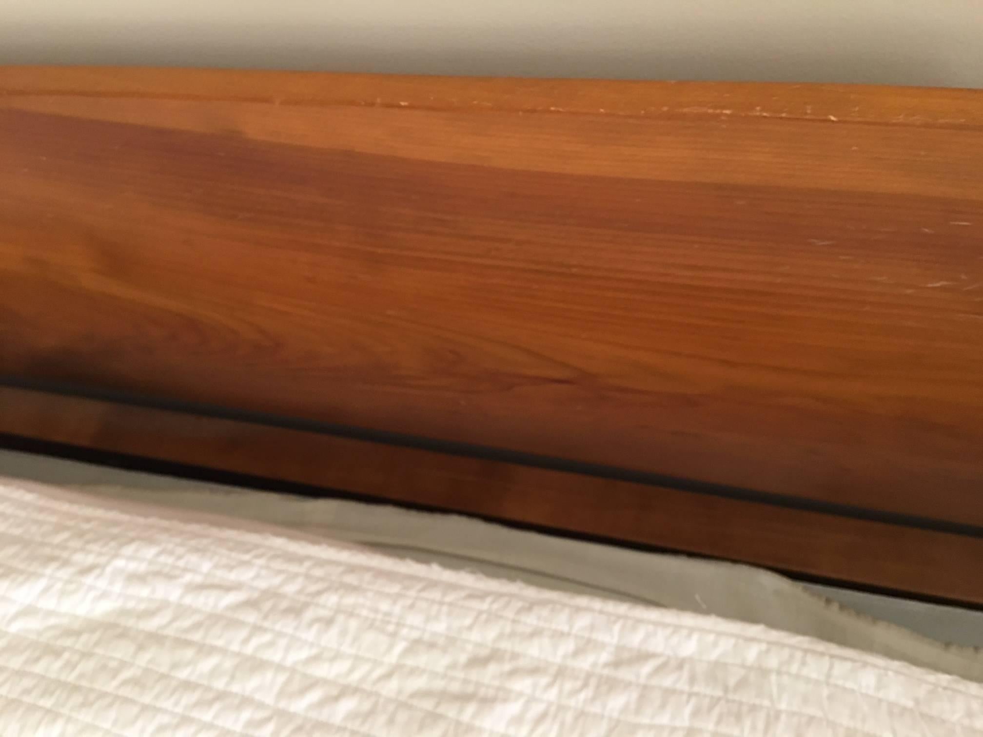 American Maple Full Size Tester Bed with Canopy, circa 1930 3