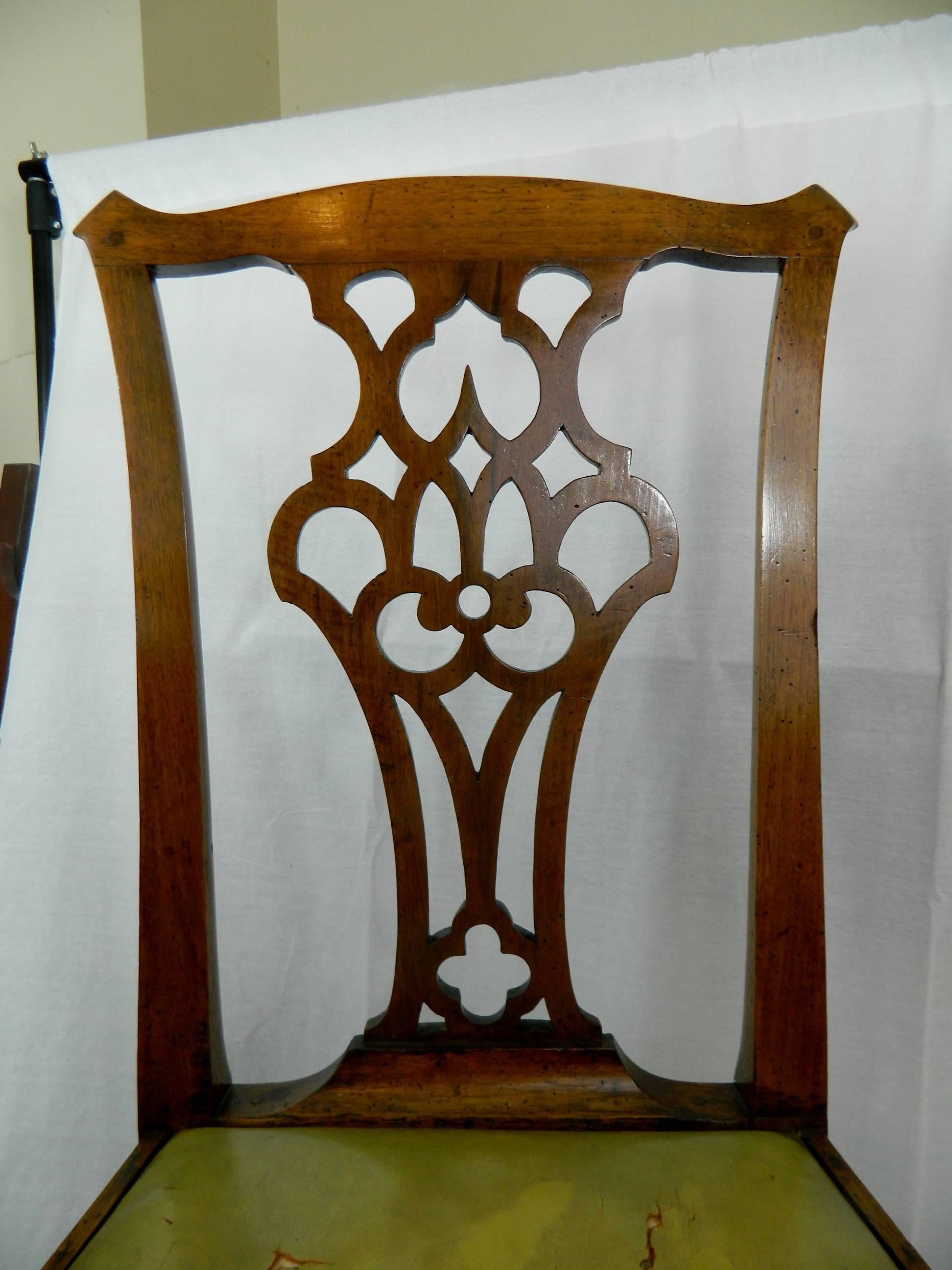 Set of Twelve George III Carved Mahogany Dining Chairs, Early 18th Century 5