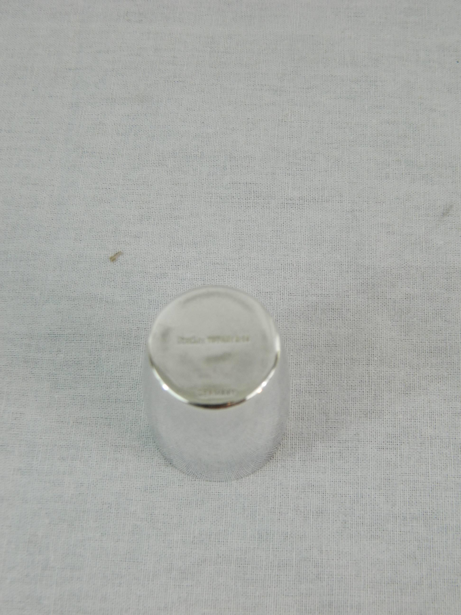 sterling silver shot glass set