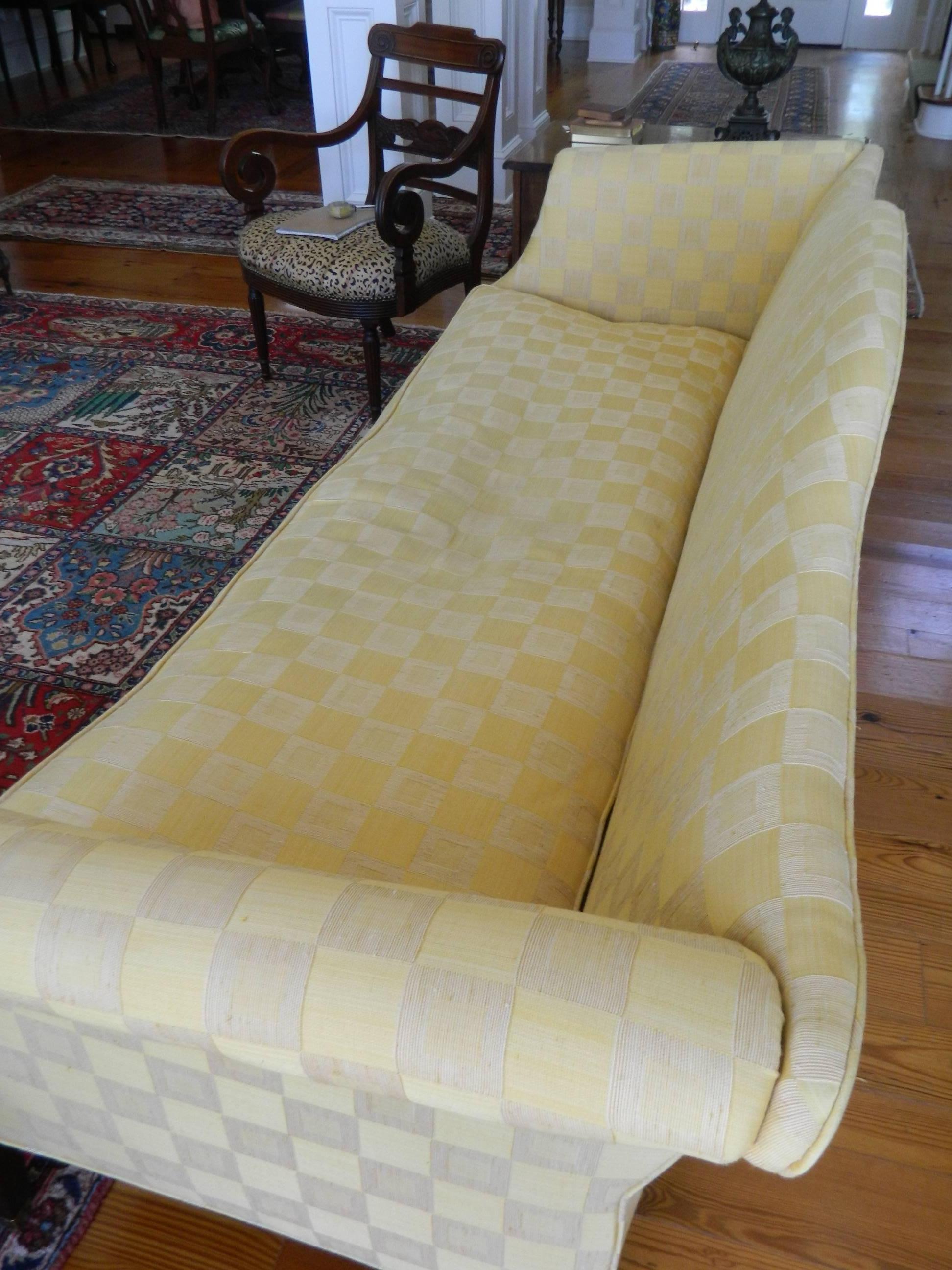 18th Century American Fine Chippendale Federal Style Upholstered Sofa, circa 1780