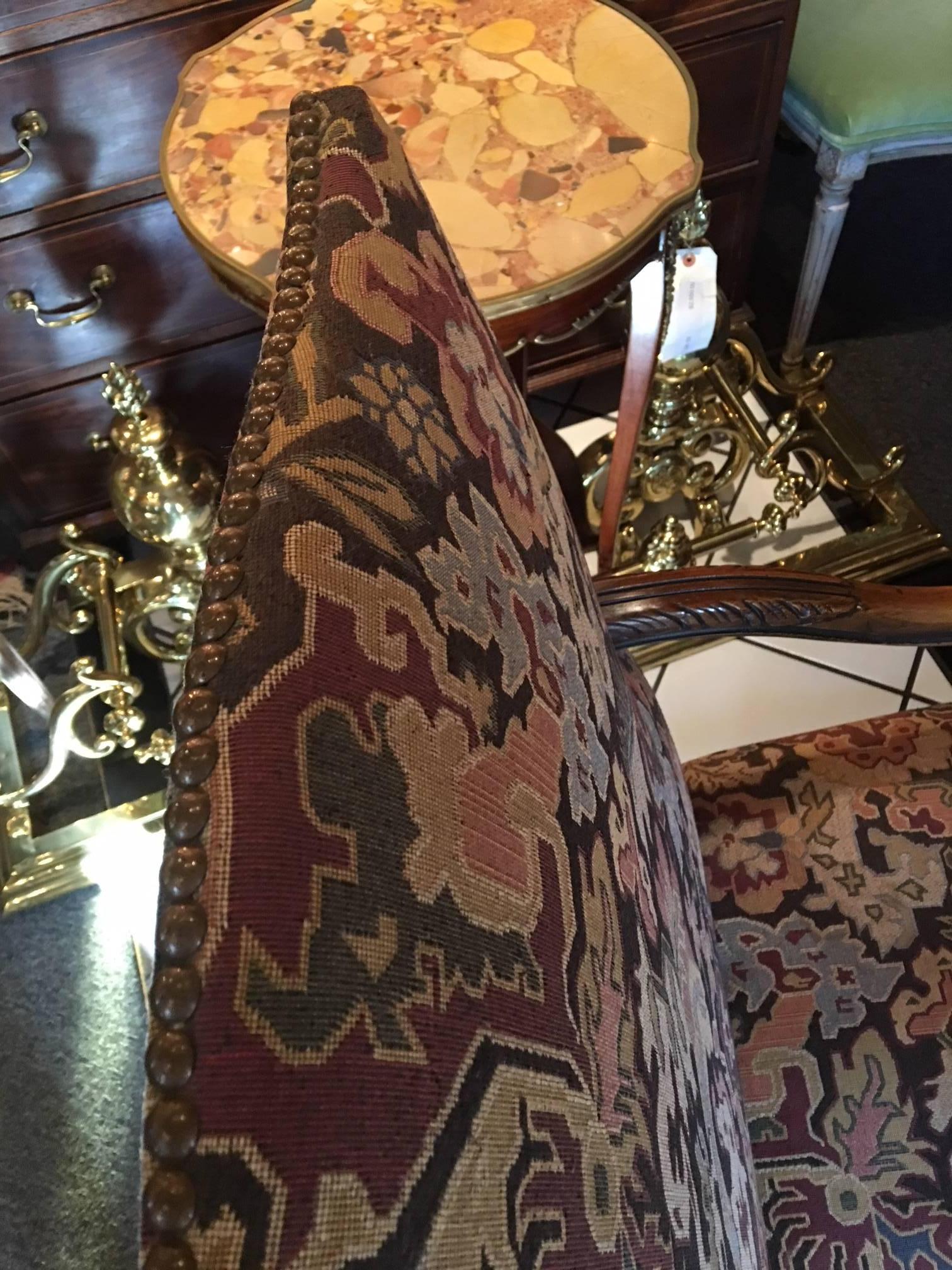 Paire de fauteuils flamands sculptés, 19ème siècle en vente 2