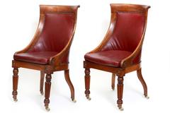 Pair of William IV Bergeres